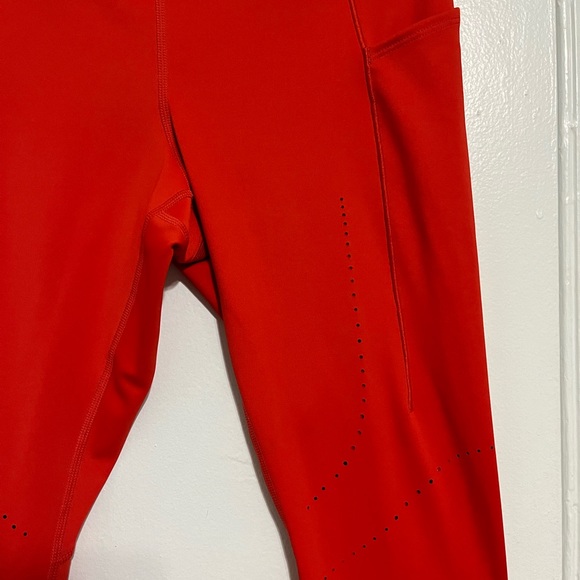 Brooks Red Running Leggings - Picture 3 of 3